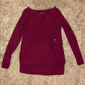 American Eagle high-low sweater